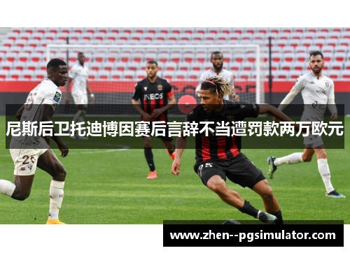 尼斯后卫托迪博因赛后言辞不当遭罚款两万欧元